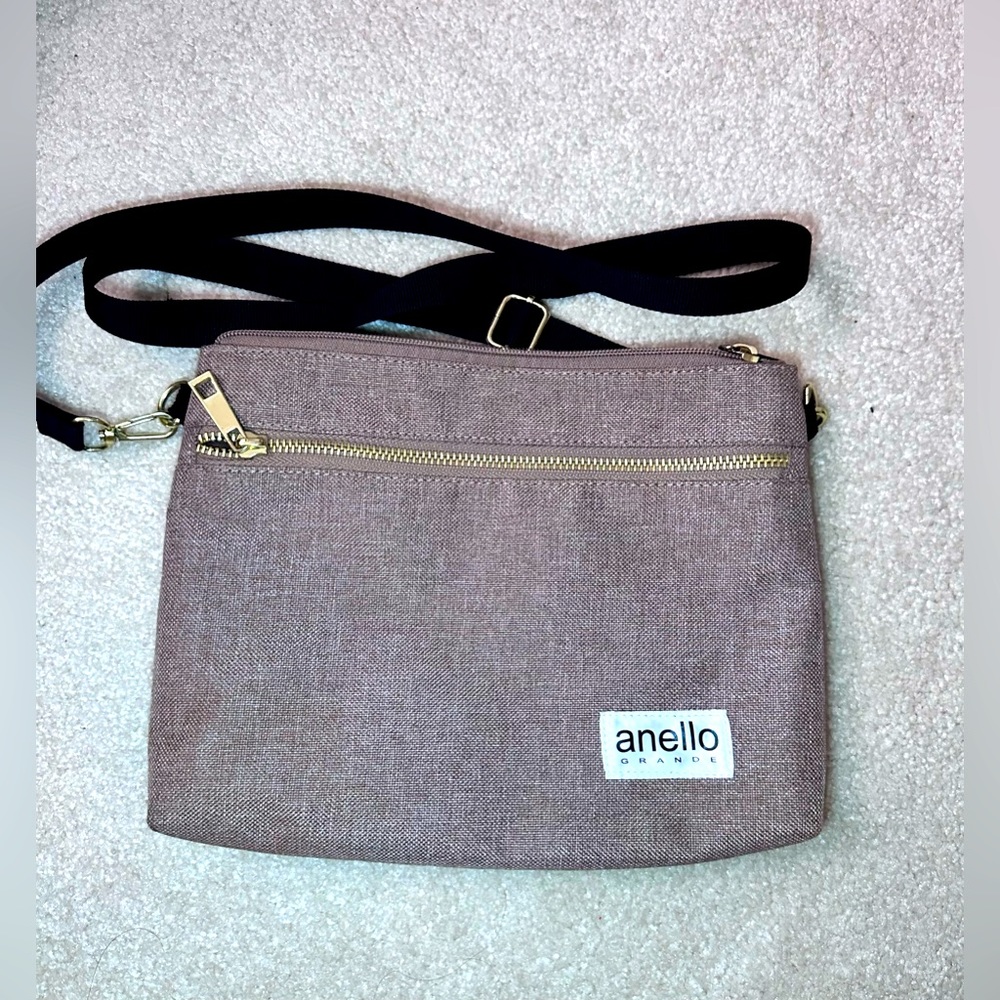 Anelo Beige Crossbody Bag